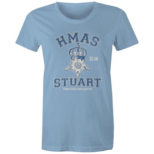 HMAS Stuart (II) DE48 Women's T-shirt (style Alpha, colour)