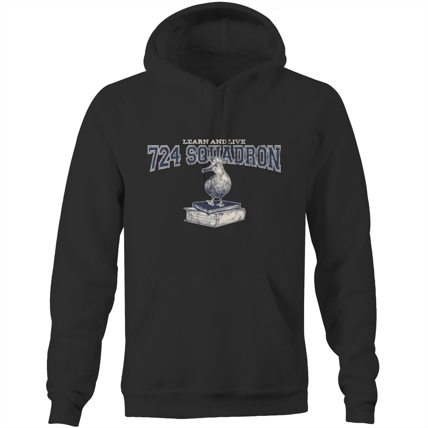 724 Squadron Men's Hoodie (style Alpha)