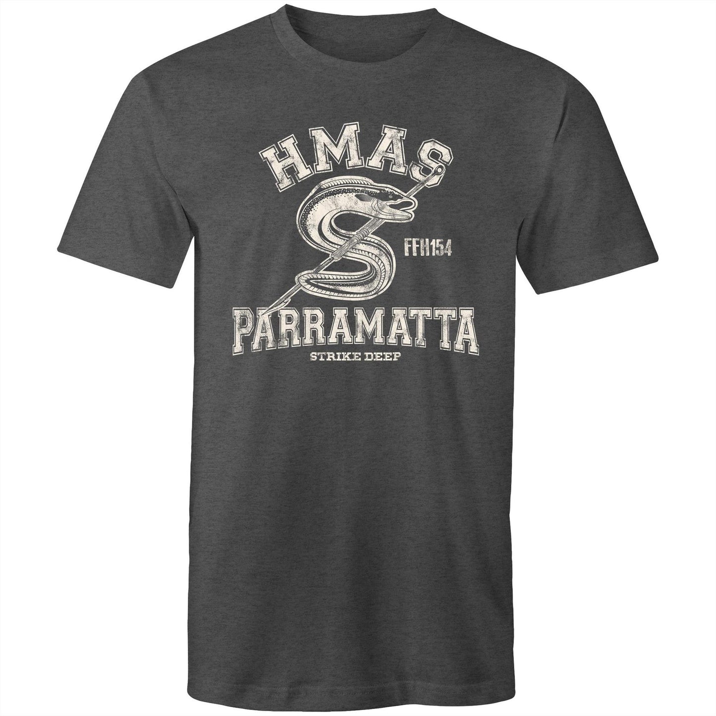 HMAS Parramatta (IV) FFH154 Men's T-shirt (style Alpha, white)