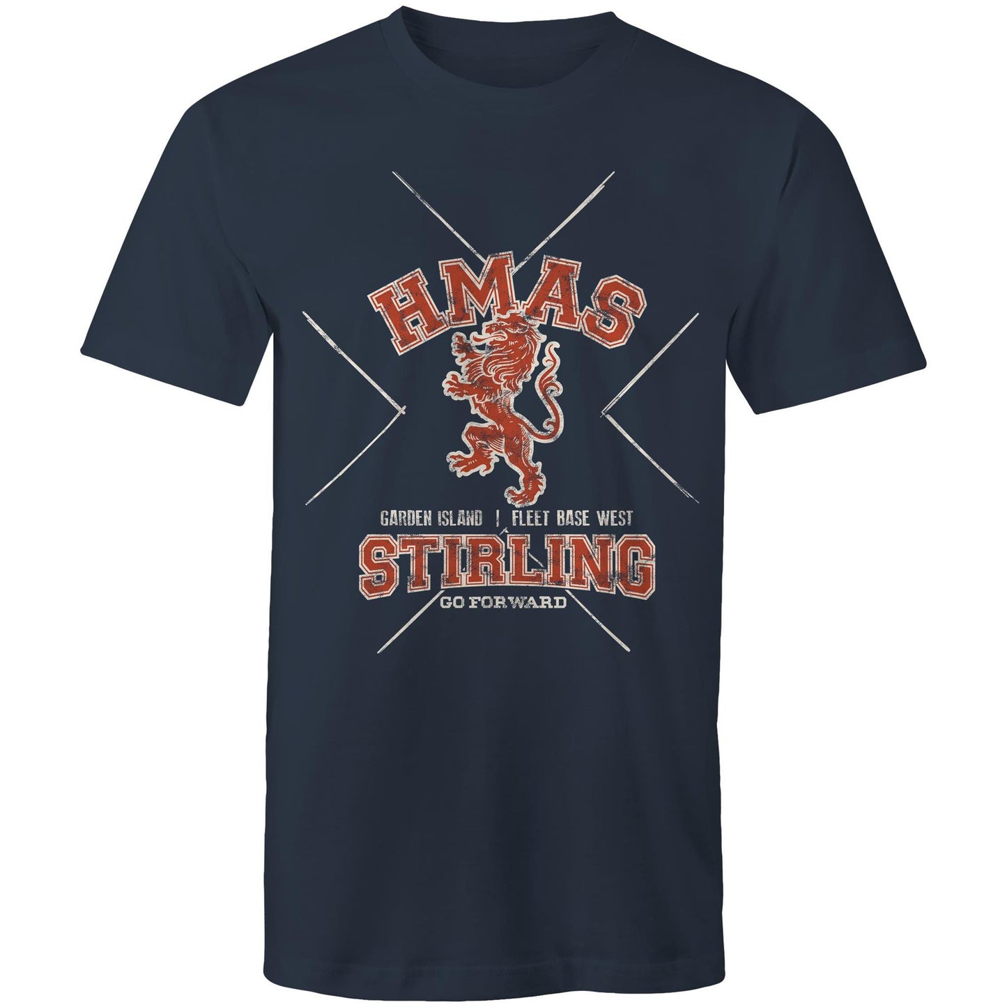 HMAS Stirling Men's T-shirt (style Alpha, colour)