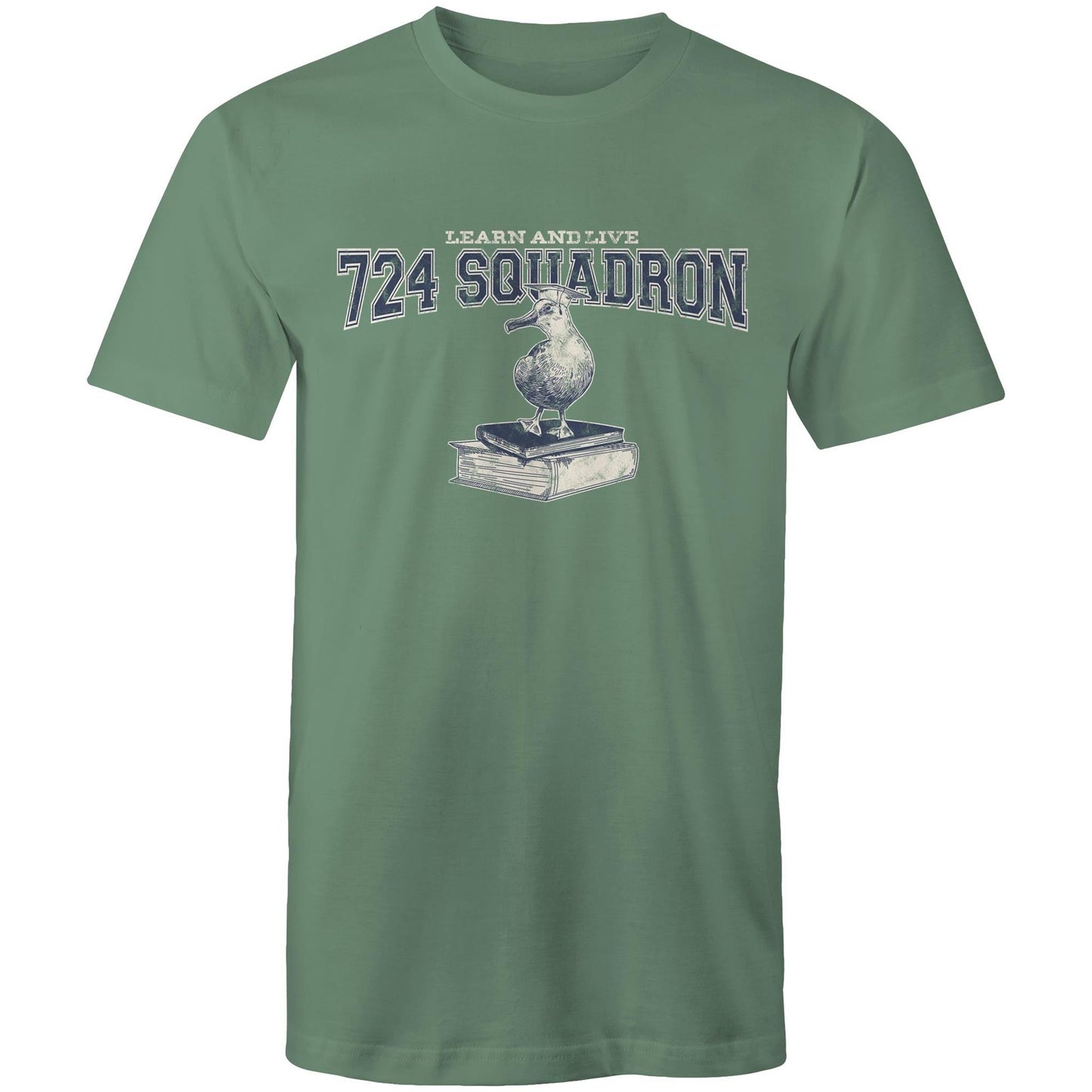 724 Squadron Men's T-shirt (style Alpha, blue)