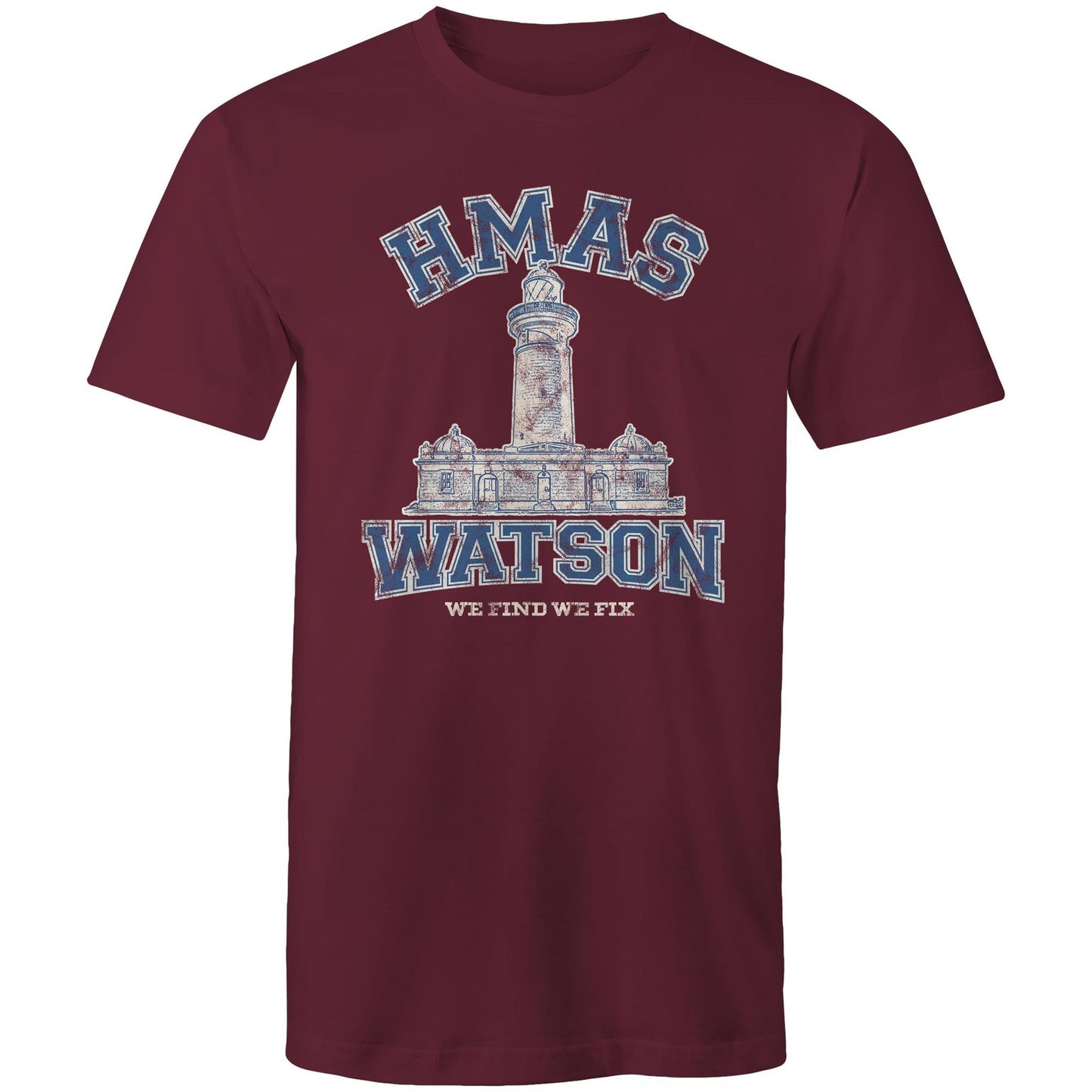 HMAS Watson Men's T-shirt (style Alpha, colour)