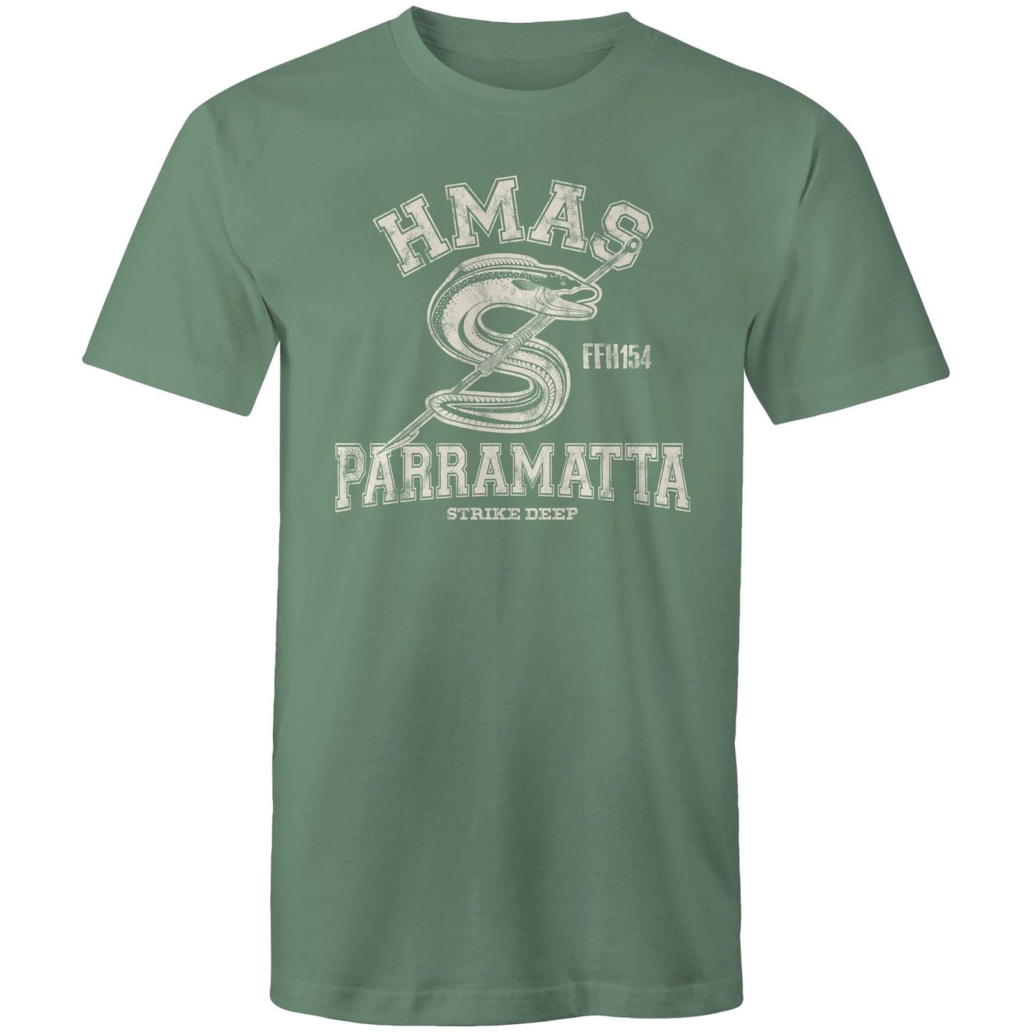 HMAS Parramatta (IV) FFH154 Men's T-shirt (style Alpha, white)