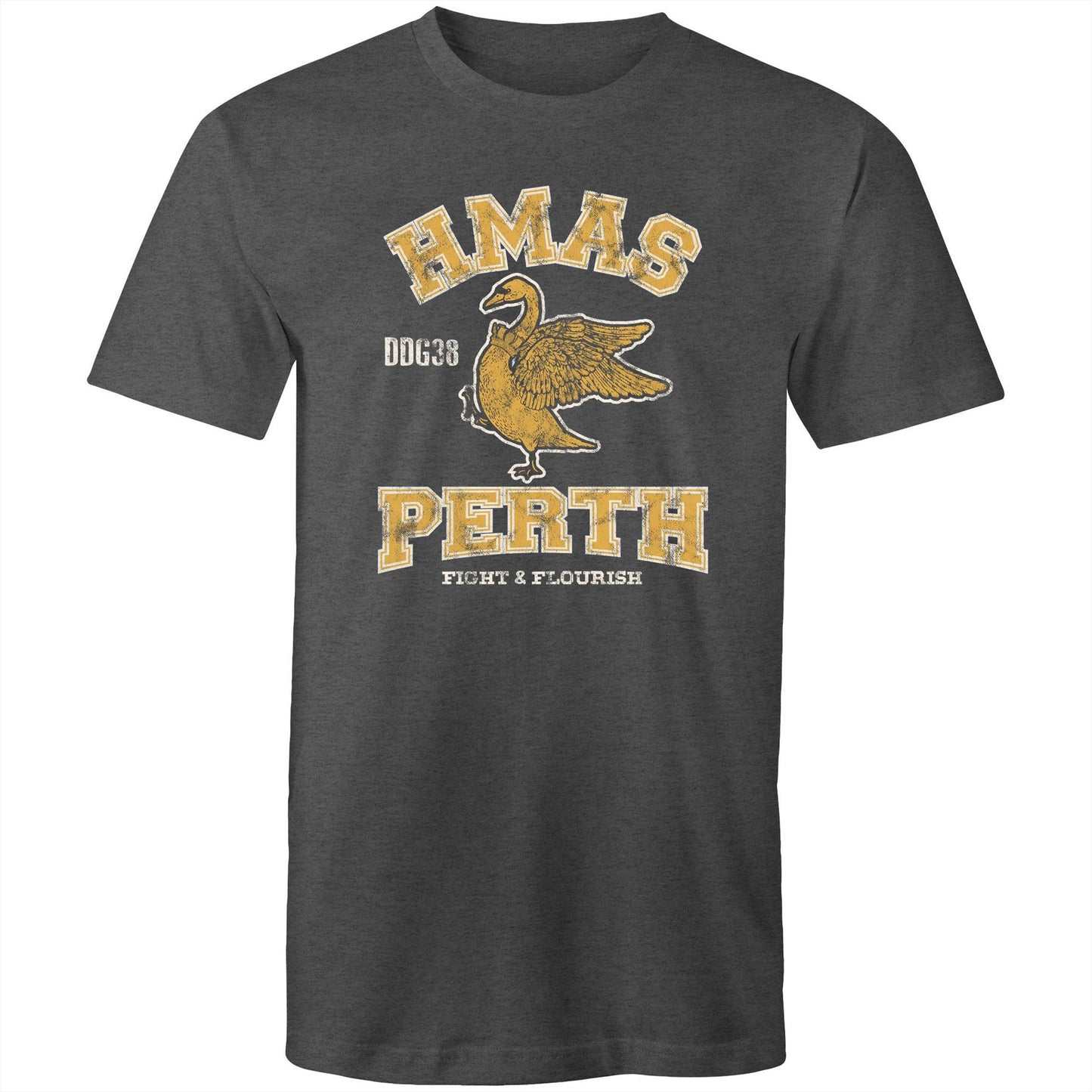 HMAS Perth (II) DDG38 Men's T-shirt (style Alpha, colour)