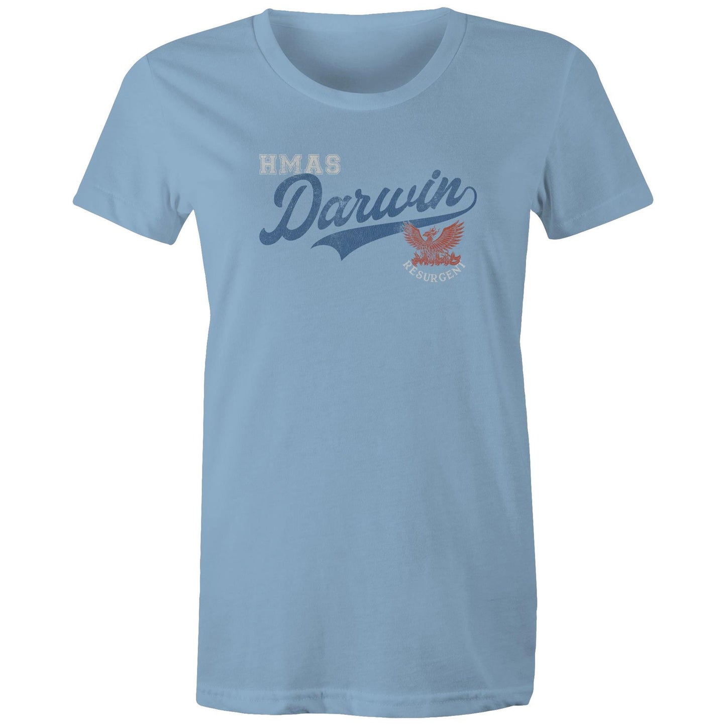HMAS Darwin FFG04 Women's T-shirt (style Bravo)