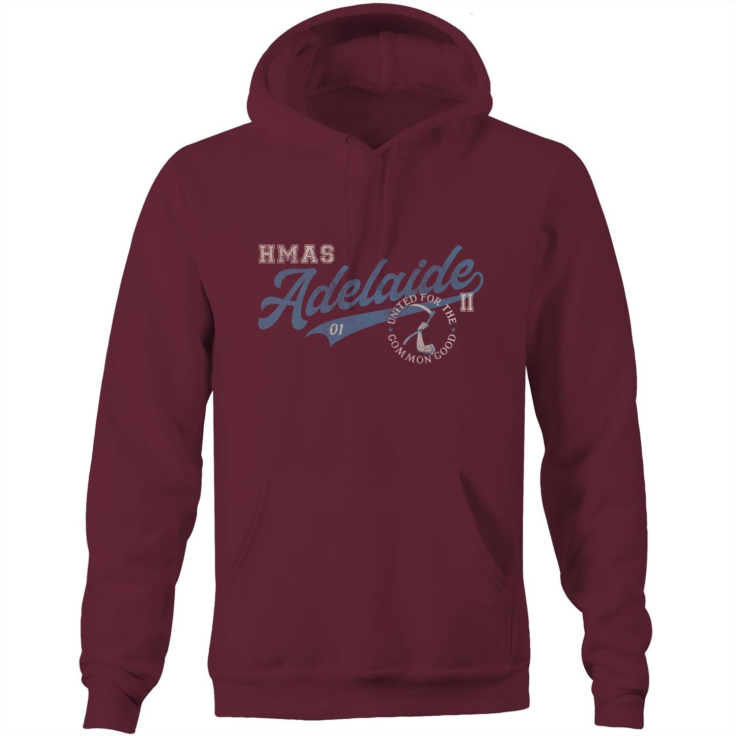 HMAS Adelaide (II) FFG01 Men's Hoodie (style Bravo)