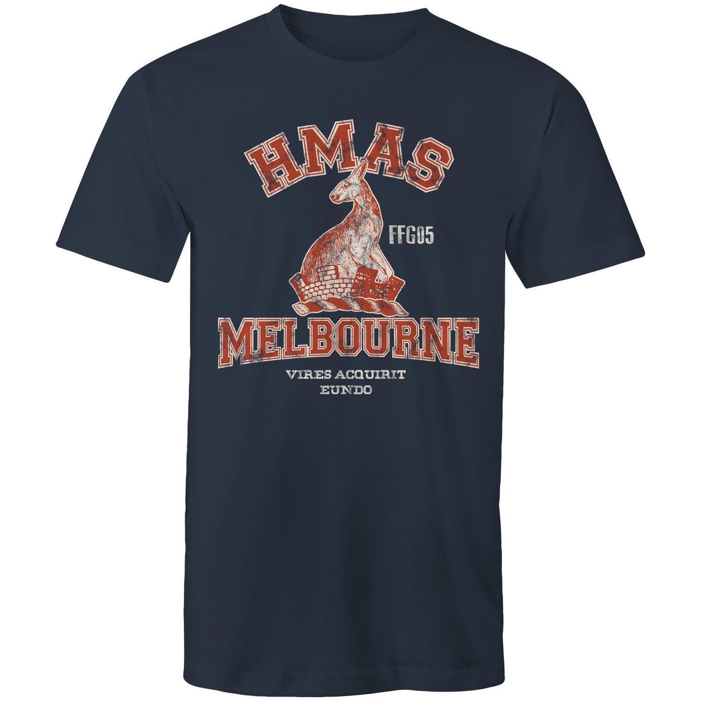 HMAS Melbourne (III) FFG05 Men's T-shirt (style Alpha, colour)