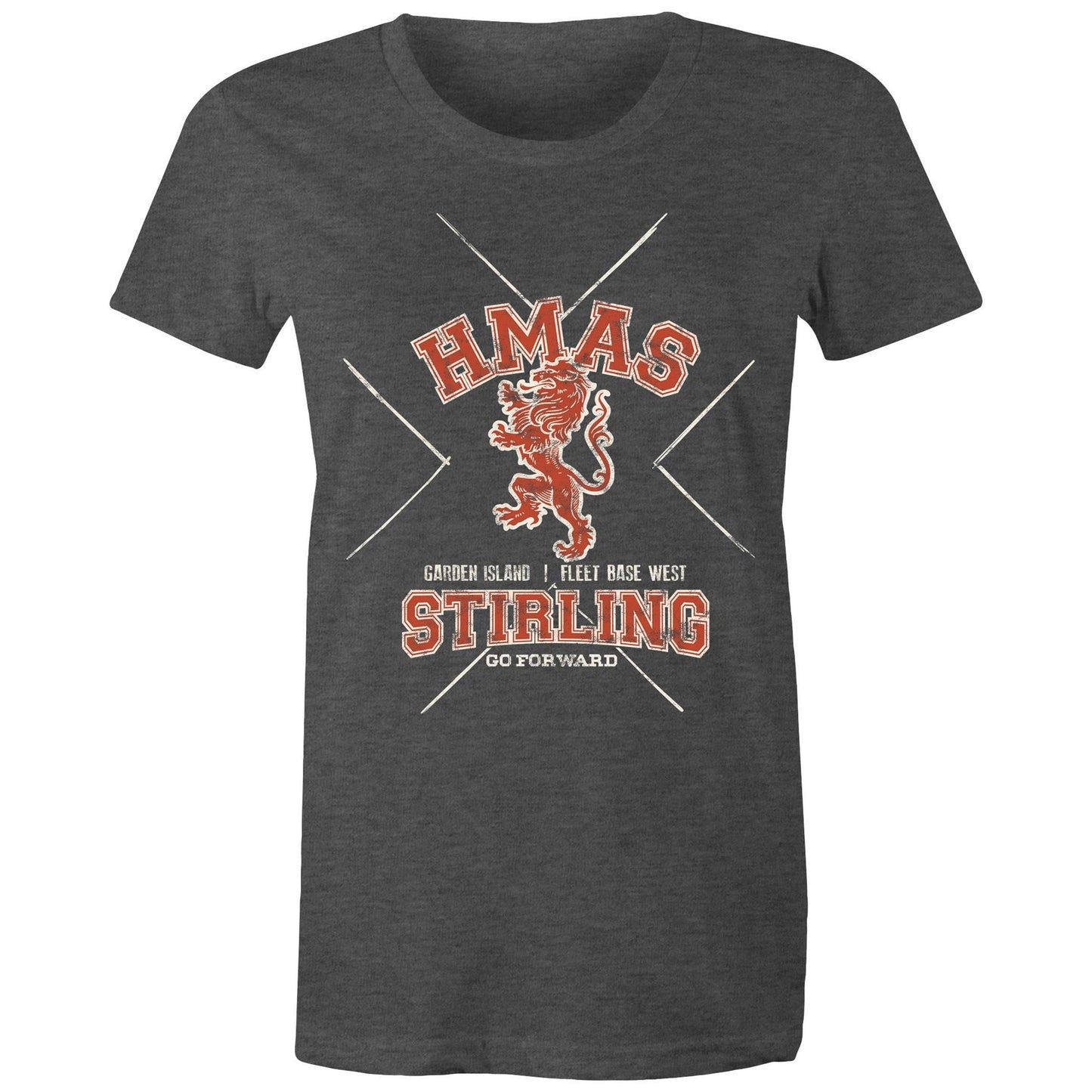 HMAS Stirling Women's T-shirt (style Alpha, colour)