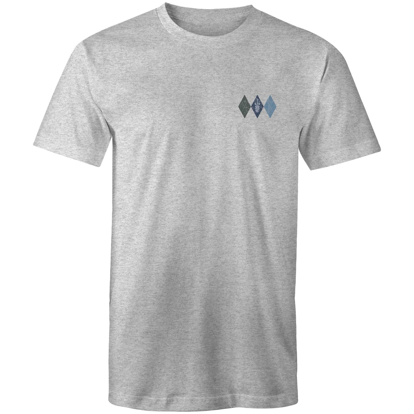 Proud Navy Pop (Argyle) Men's T-shirt