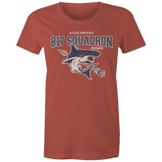 817 Squadron Women's T-shirt (style Alpha, blue)
