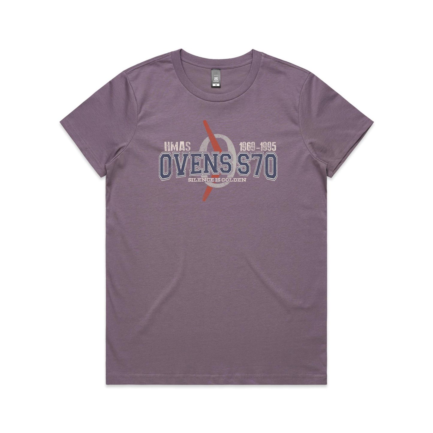 HMAS Ovens S70 Women's T-shirt (style Oscar Bravo)