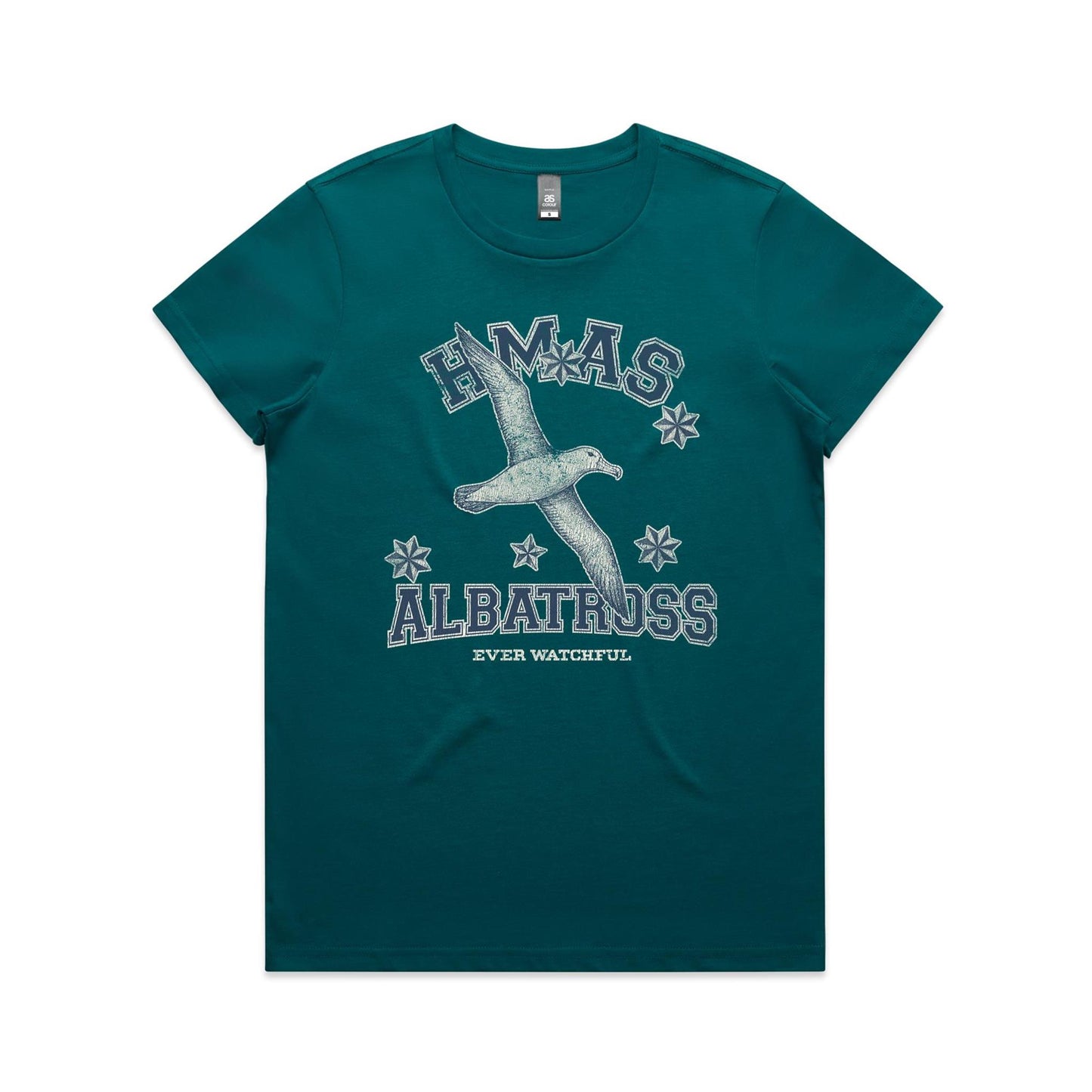HMAS Albatross Women's T-shirt (style Alpha, blue)