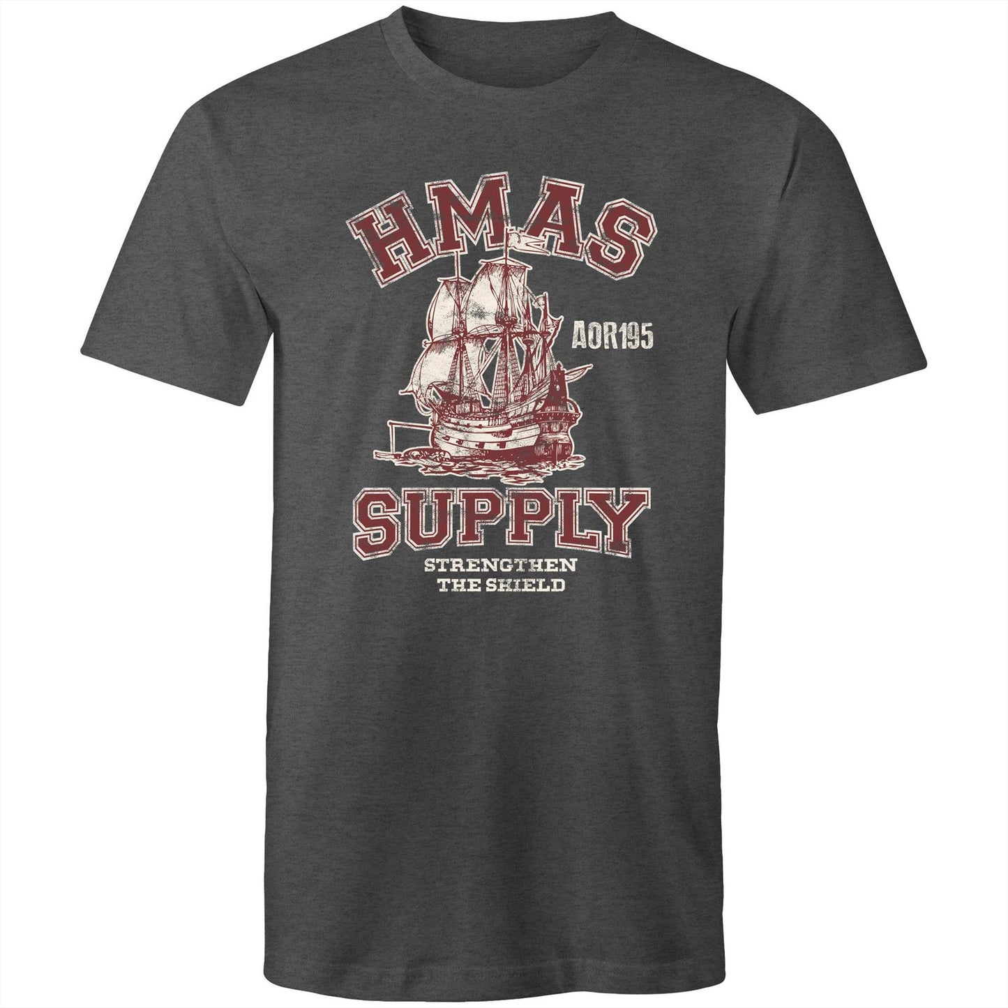HMAS Supply AOR195 Men's T-shirt (style Alpha, colour)