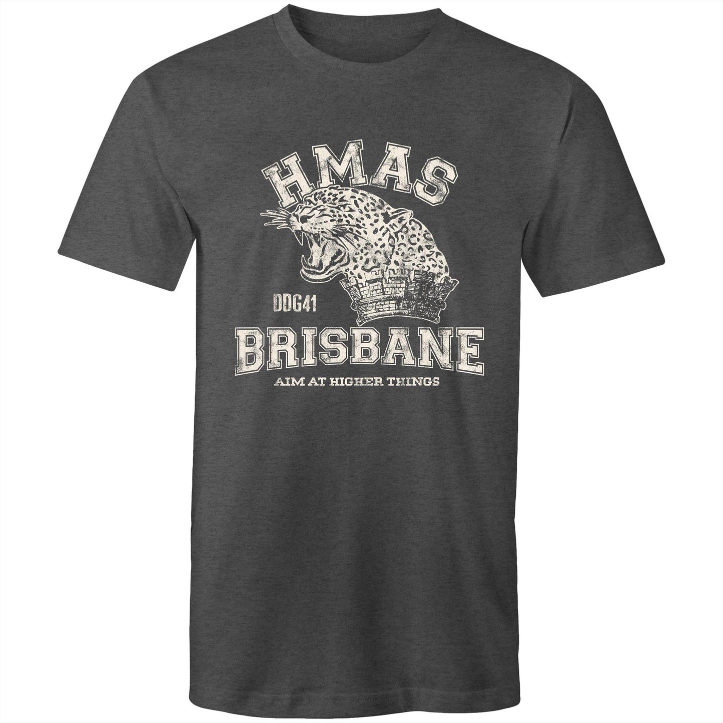 HMAS Brisbane (III) DDG41 Men's T-shirt white (Style Alpha)