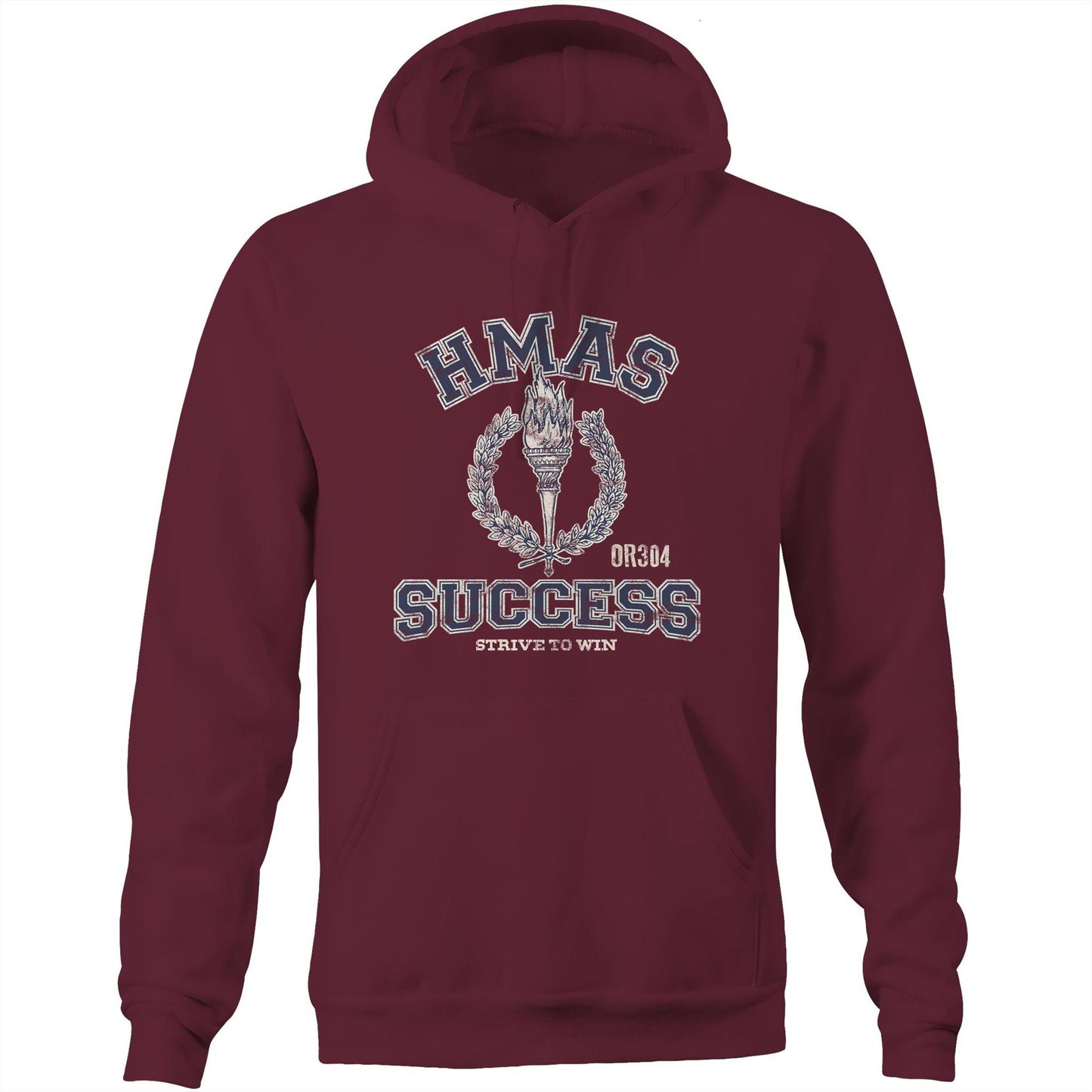 HMAS Success (II) OR304 Men's Hoodie (style Alpha)
