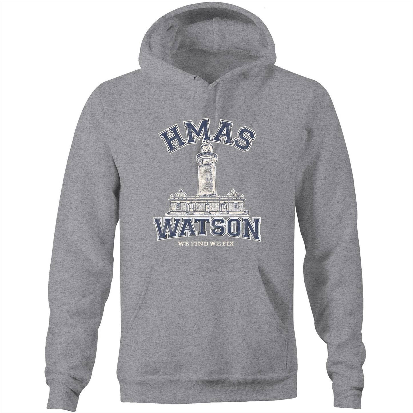 HMAS Watson Men's Hoodie (style Alpha)