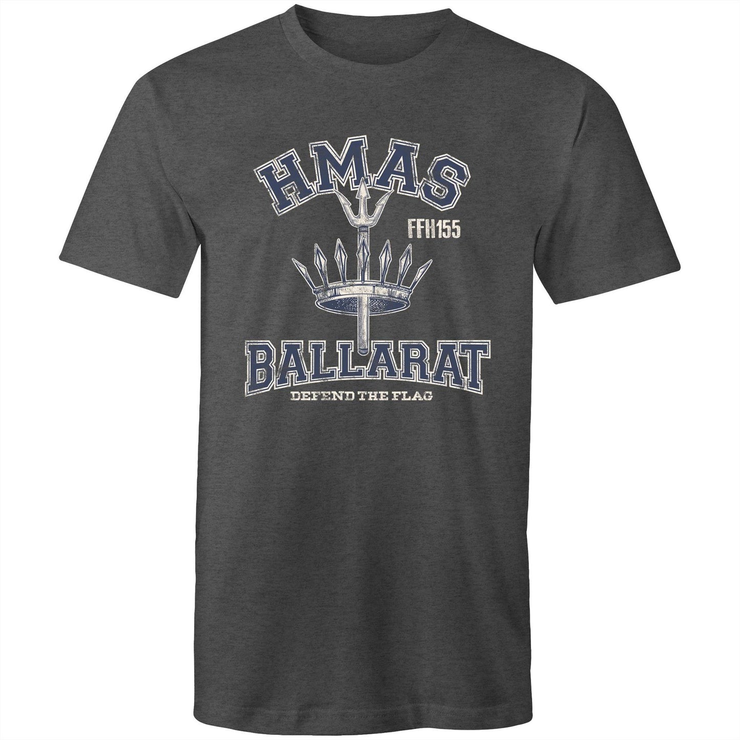HMAS Ballarat (II) FFH155 Men's T-shirt (style Alpha, blue)