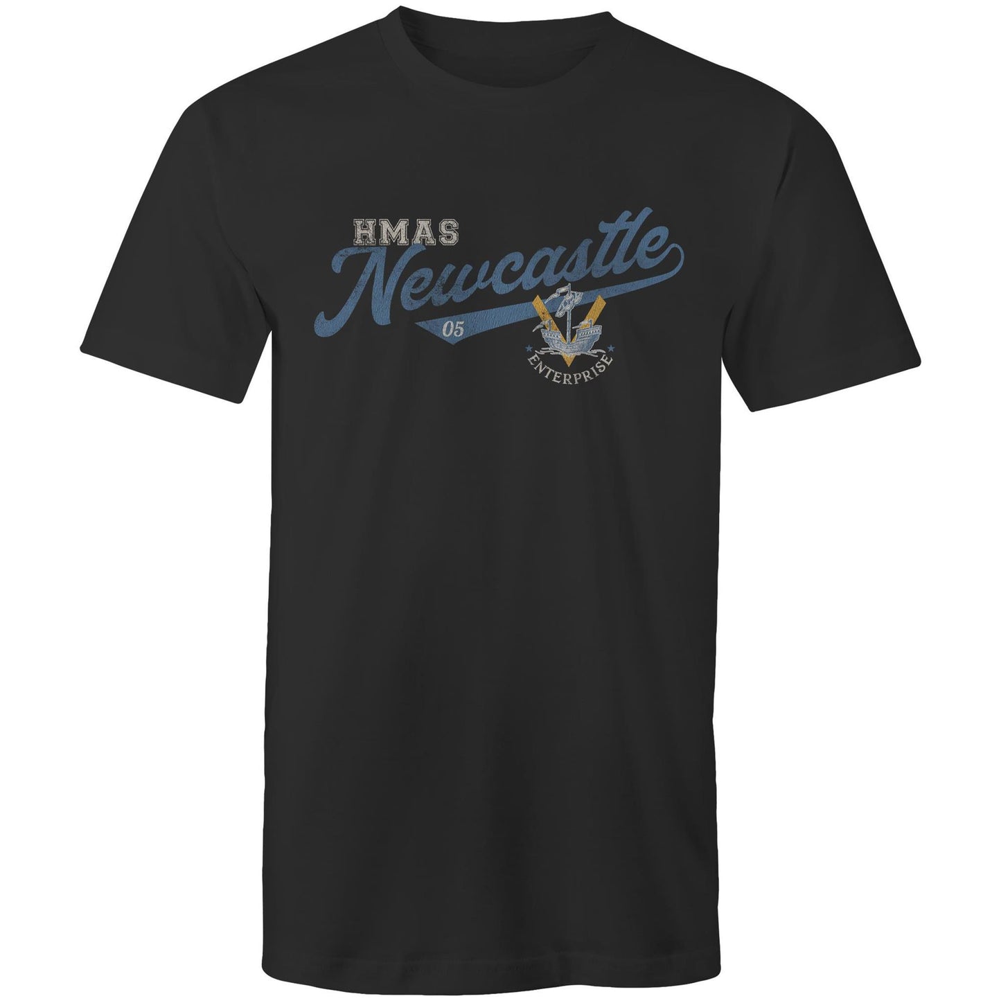 HMAS Newcastle FFG06 Men's T-shirt (style Bravo)