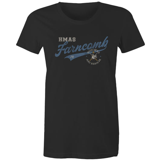 HMAS Farncomb SSG74 Women's T-shirt (style Bravo)
