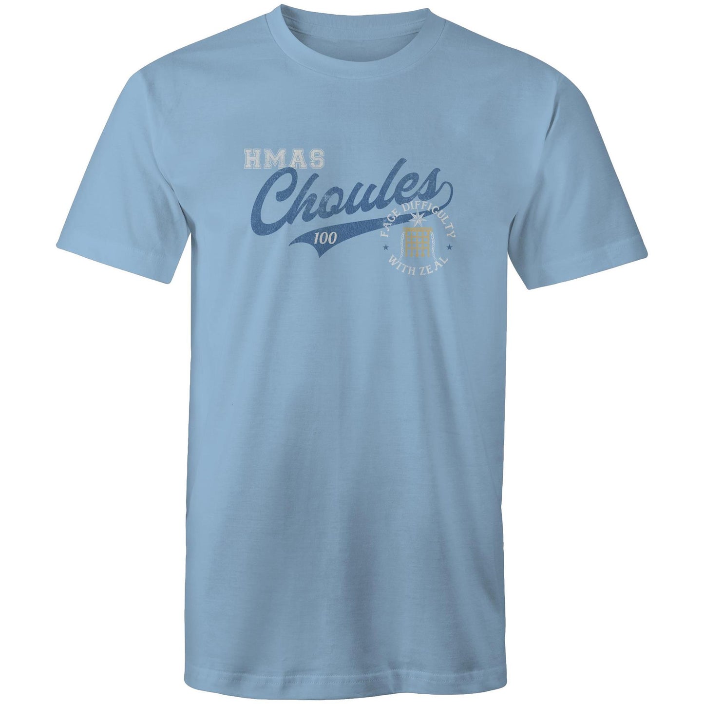 HMAS Choules L100 Men's T-shirt (style Bravo)