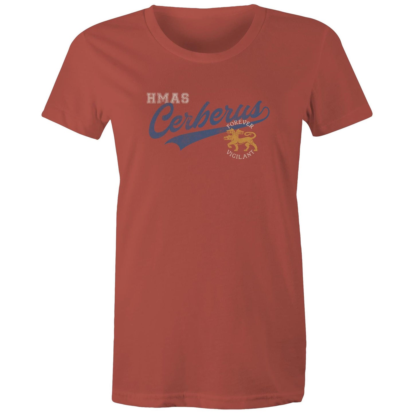 HMAS Cerberus Women's T-shirt (style Bravo)