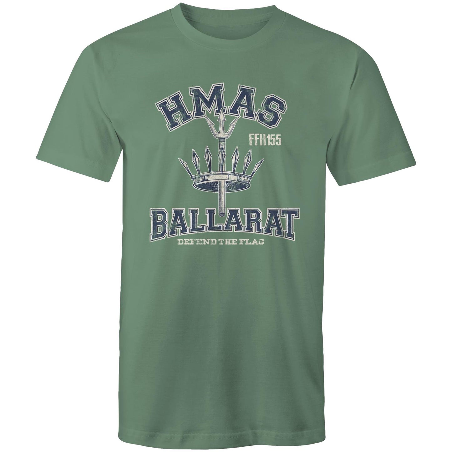 HMAS Ballarat (II) FFH155 Men's T-shirt (style Alpha, blue)