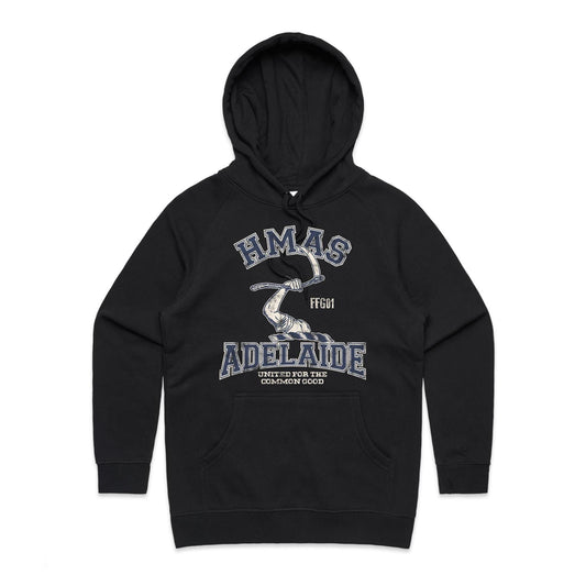HMAS Adelaide (II) FFG01 Women's Hoodie (Style Alpha)