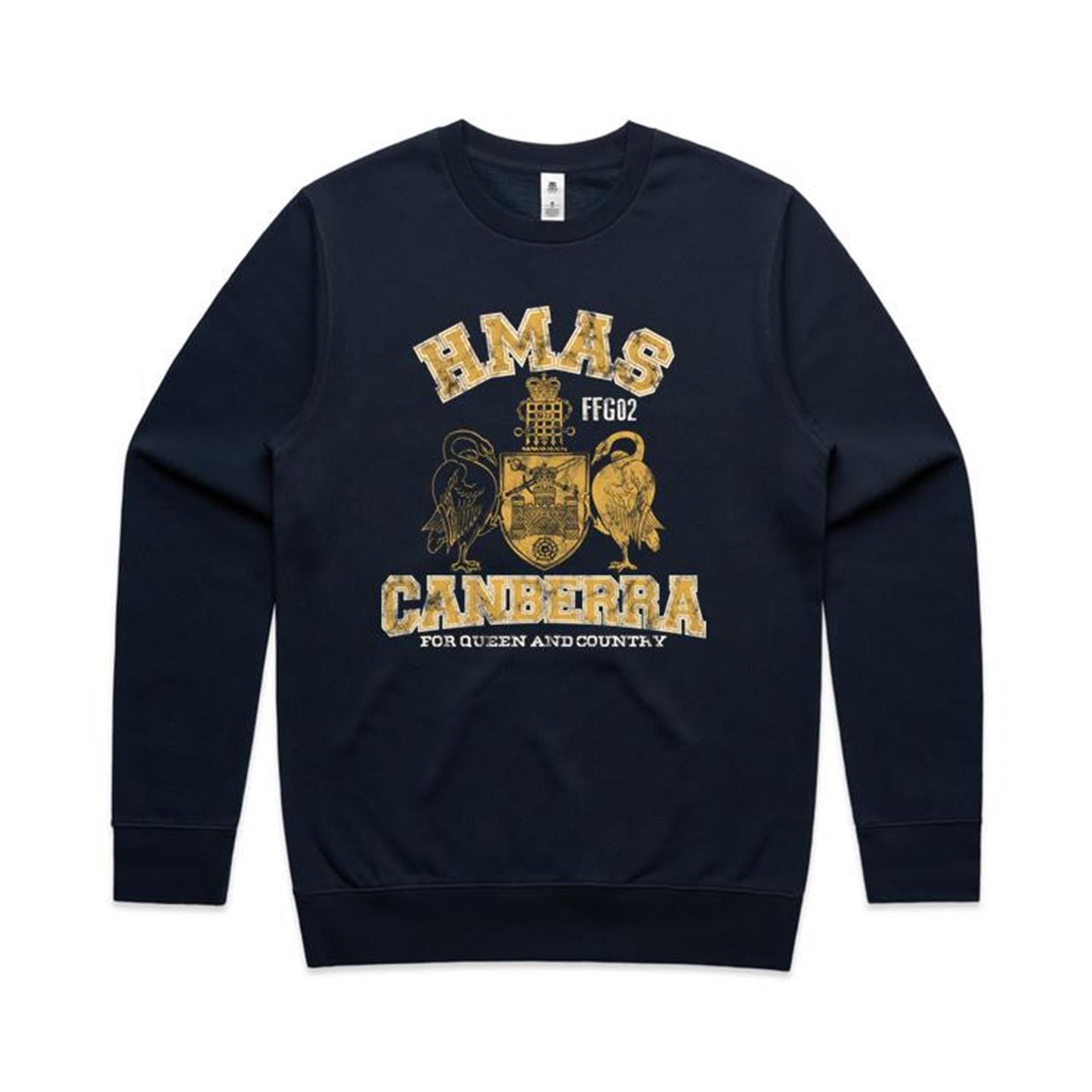 HMAS Canberra (II) FFG02 Men's Jumper (style Alpha)