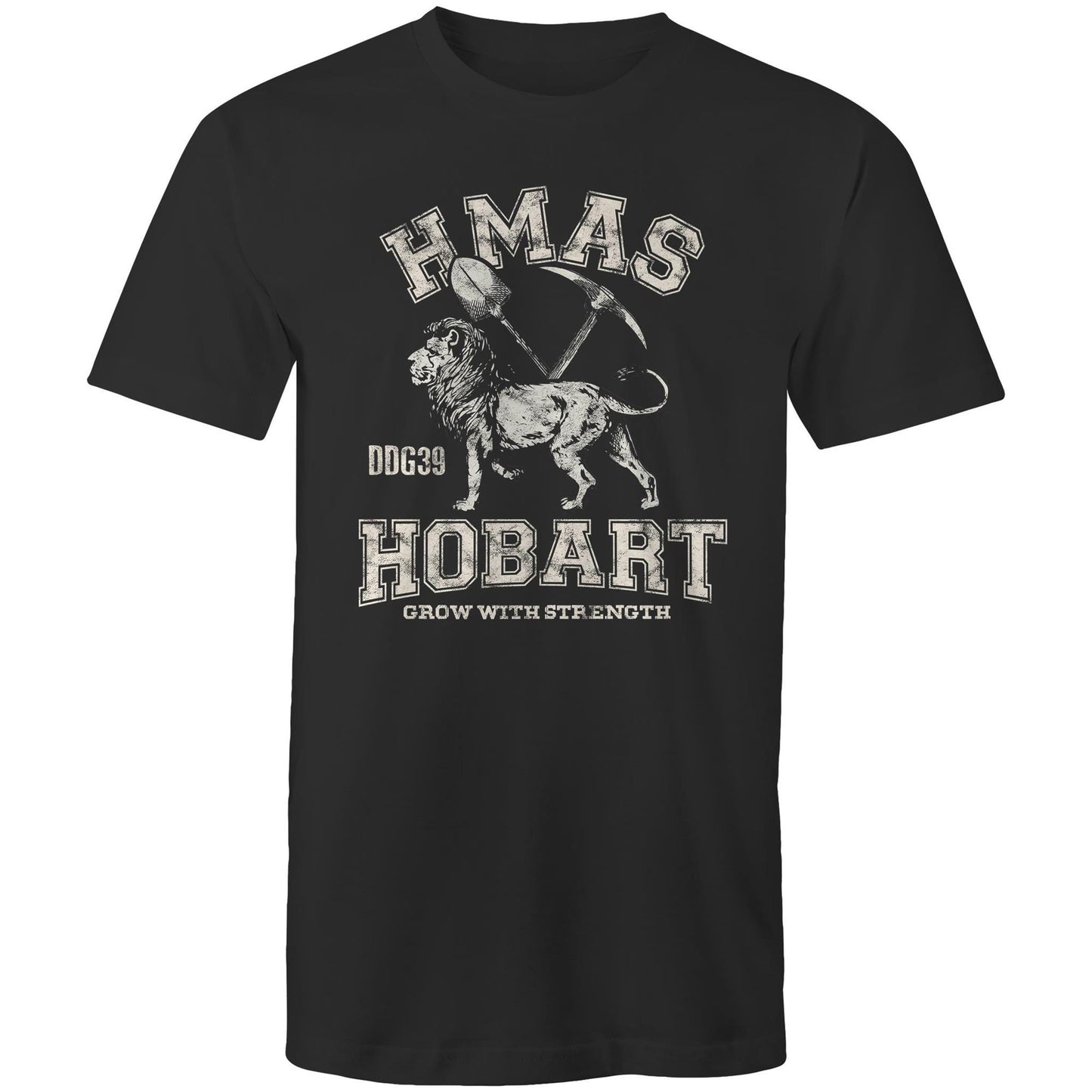 HMAS Hobart (III) DDG39 Men's T-shirt (style Alpha, white)