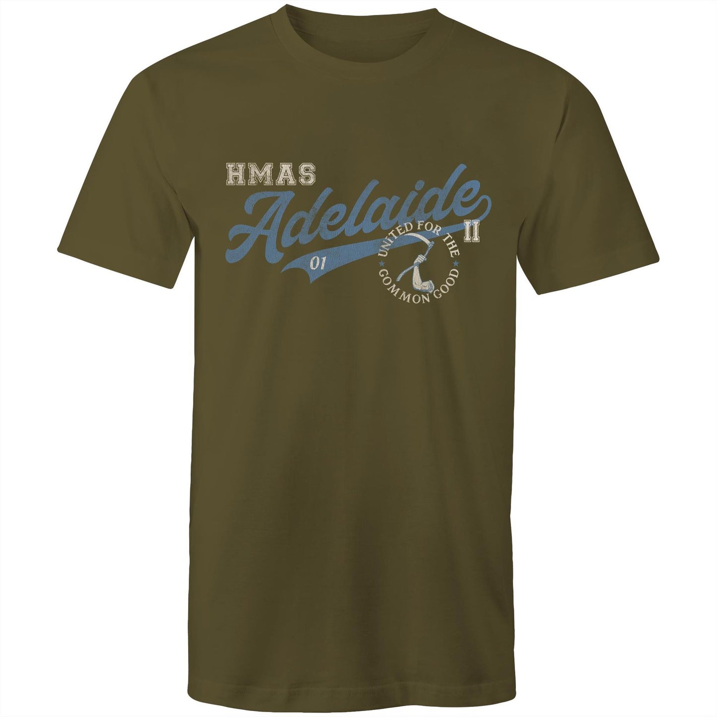 HMAS Adelaide (II) FFG01 Men's T-shirt (style Bravo)