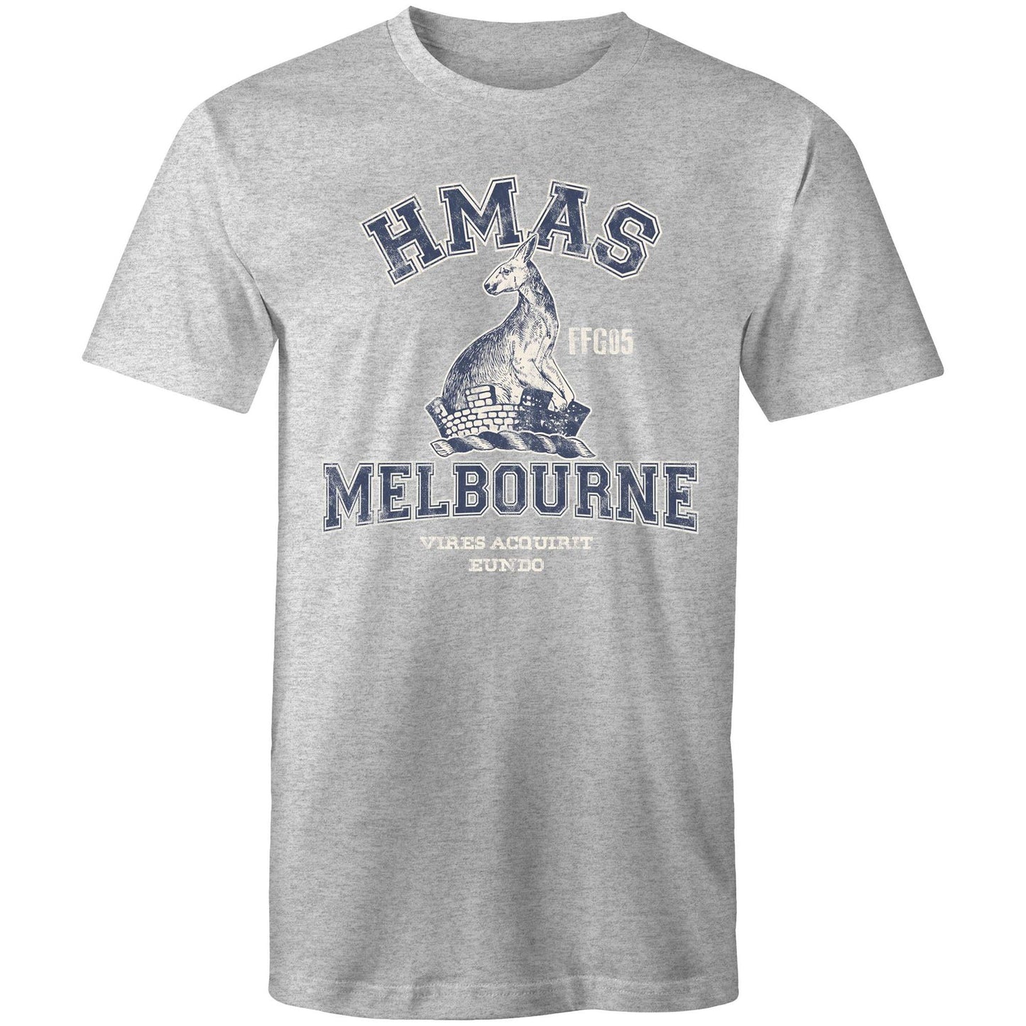 HMAS Melbourne (III) FFG05 Men's T-shirt (style Alpha, blue)