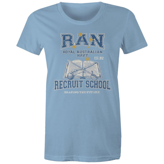RAN Recruit School Women's T-shirt (style Alpha, colour)