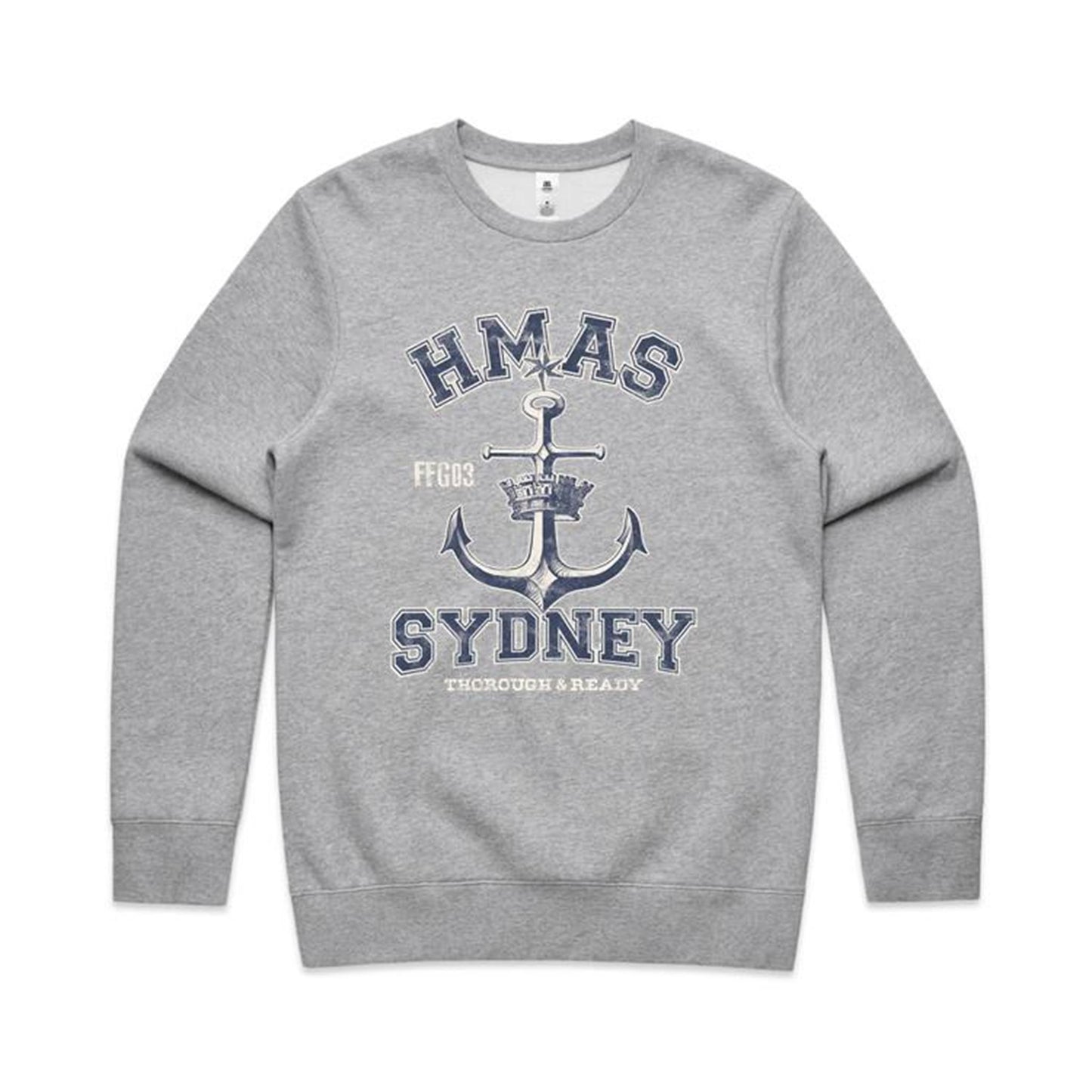 HMAS Sydney (IV) FFG03 Men's Jumper (style Alpha)