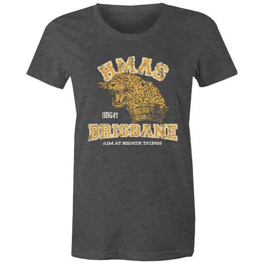 HMAS Brisbane (III) DDG41 Women's T-shirt colour (Style Alpha)