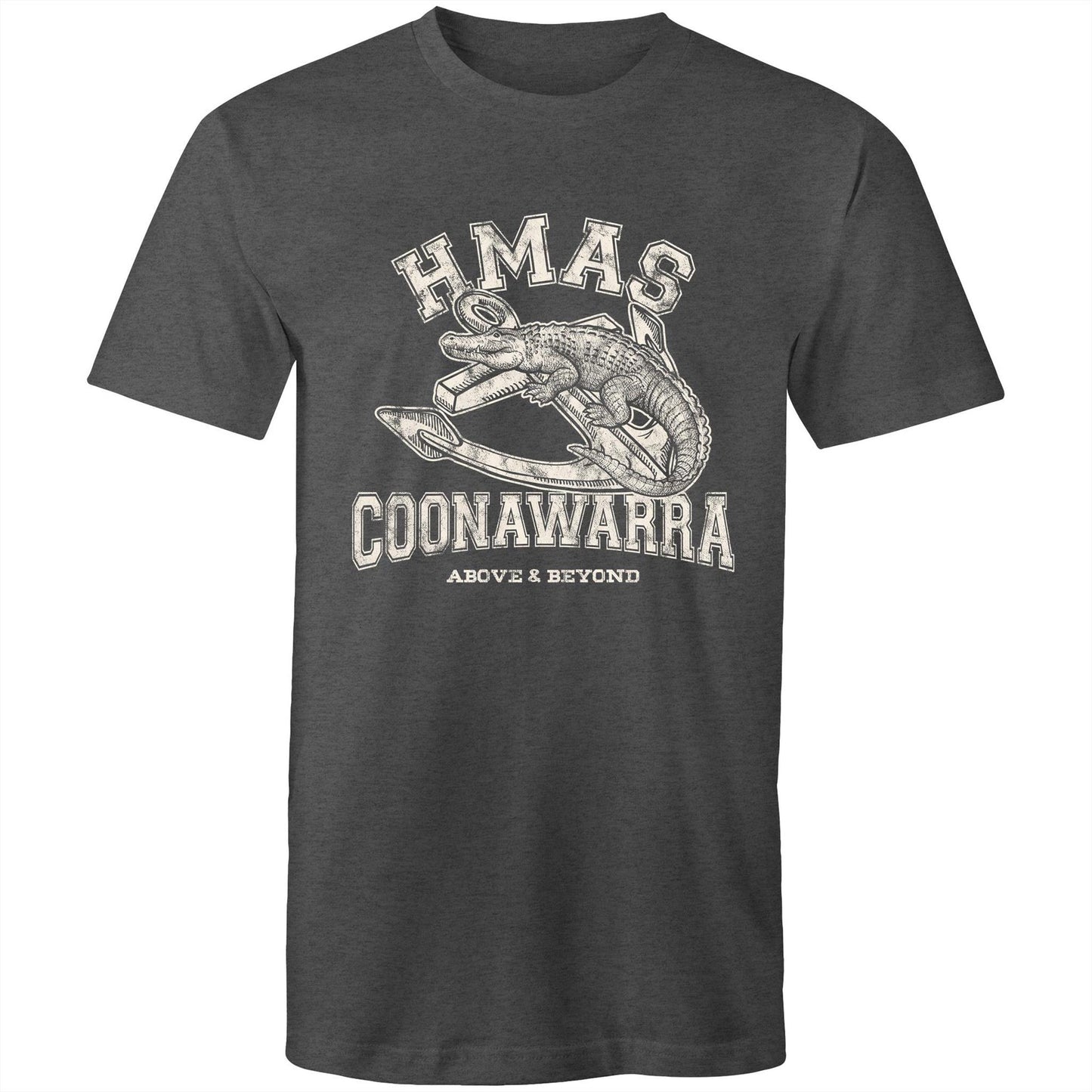 HMAS Coonawarra Men's T-shirt (style Alpha, white)