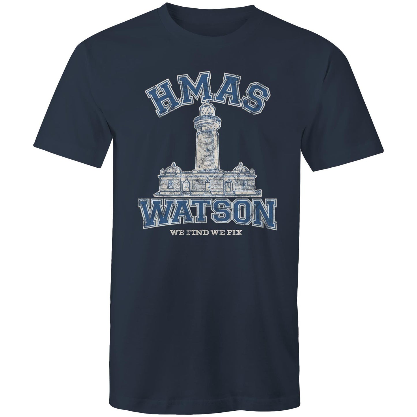 HMAS Watson Men's T-shirt (style Alpha, colour)