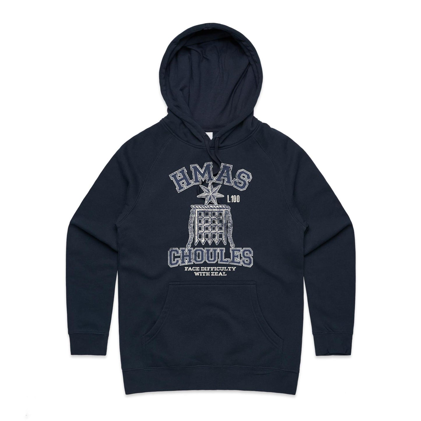 HMAS Choules L100 Women's Hoodie (style Alpha)