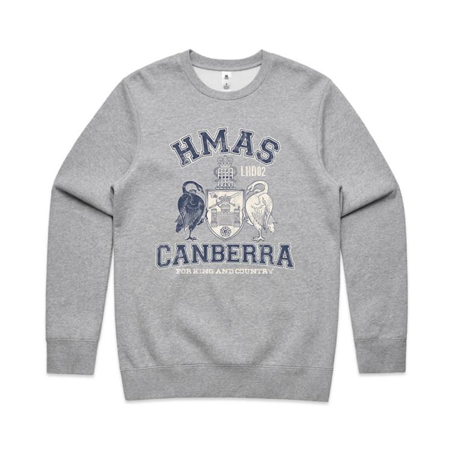 HMAS Canberra (III) L02 Men's Jumper (style Alpha)