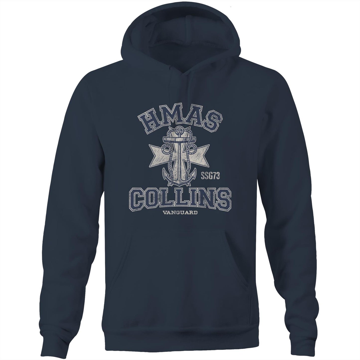 HMAS Collins SSG73 Men's Hoodie (style Alpha)