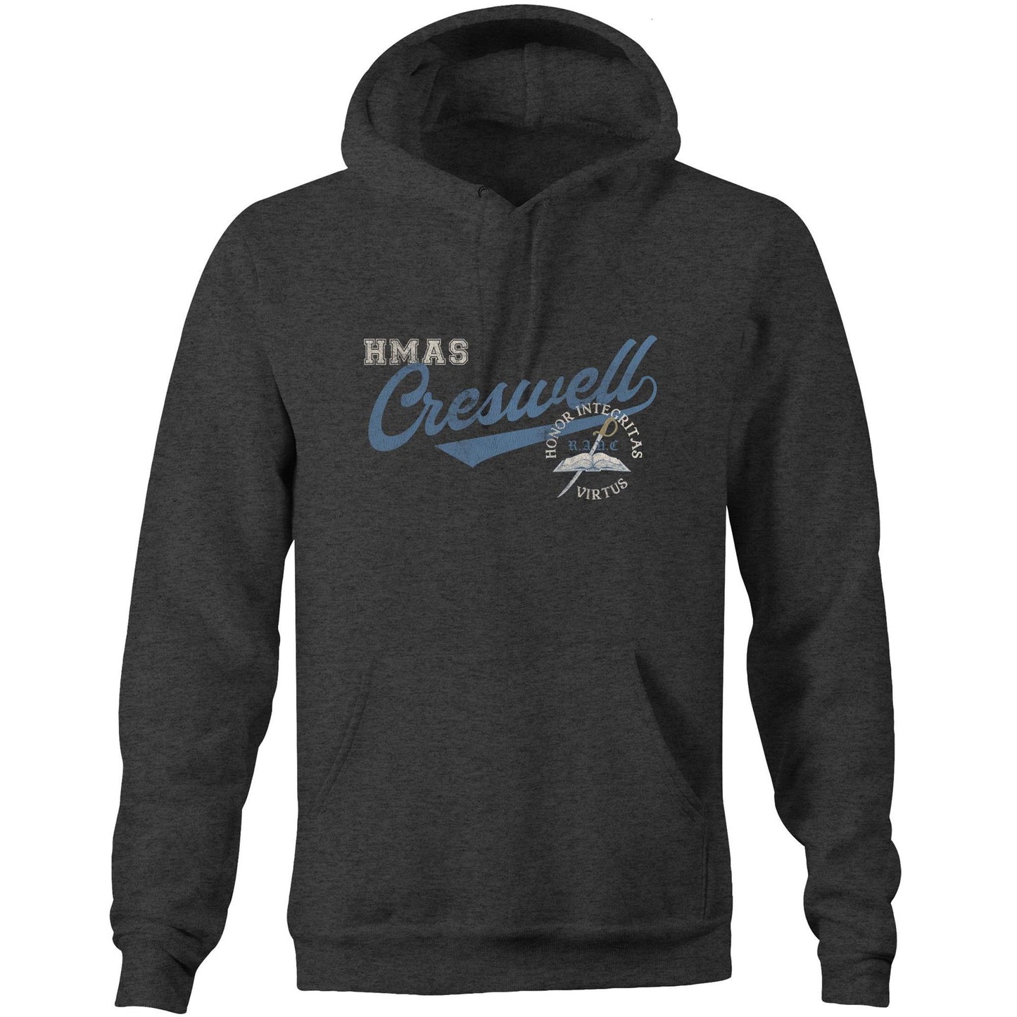 HMAS Creswell Men's Hoodie (style Bravo)