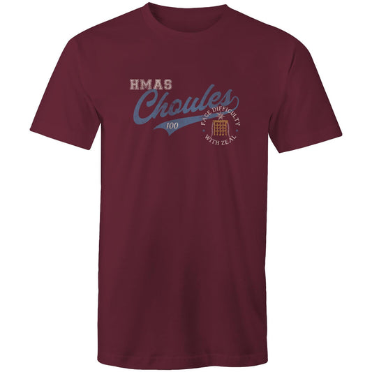 HMAS Choules L100 Men's T-shirt (style Bravo)