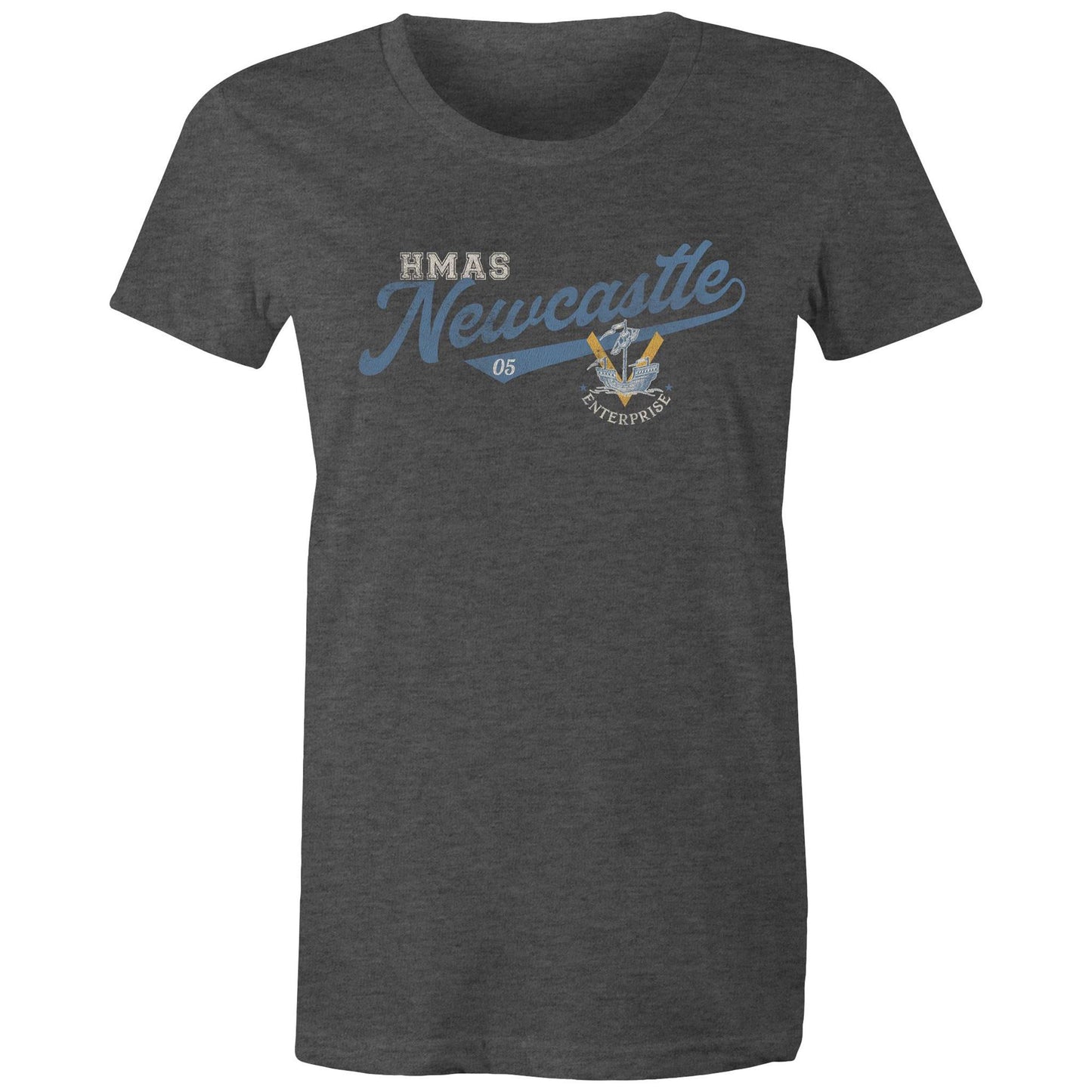 HMAS Newcastle FFG06 Women's T-shirt (style Bravo)