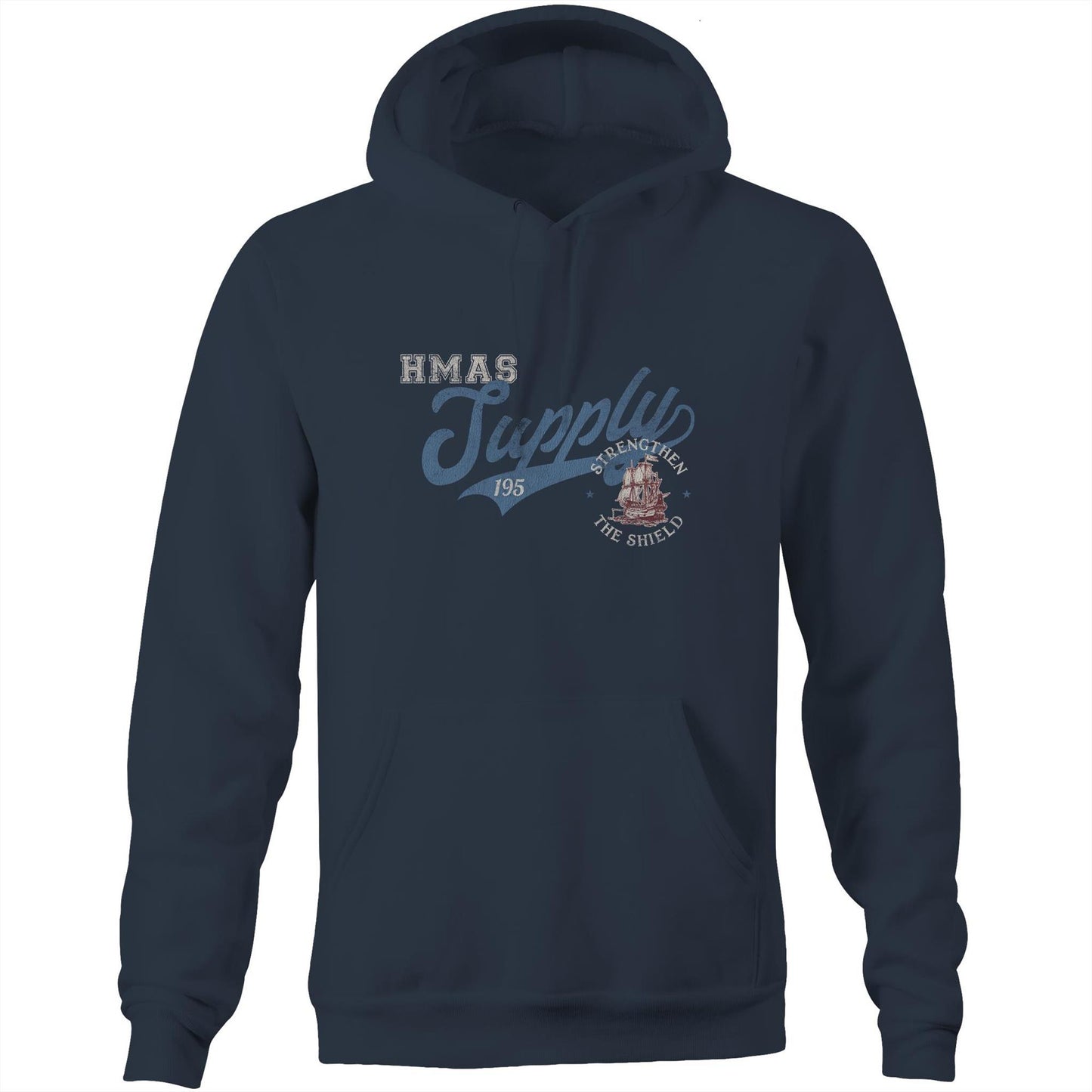 HMAS Supply AOR195 Men's Hoodie (style Bravo)