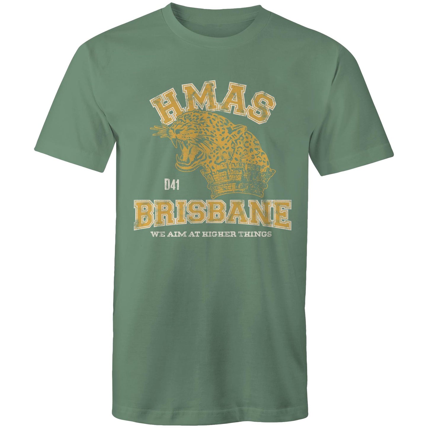 HMAS Brisbane (II) D41 Men's T-shirt (style Alpha, colour)