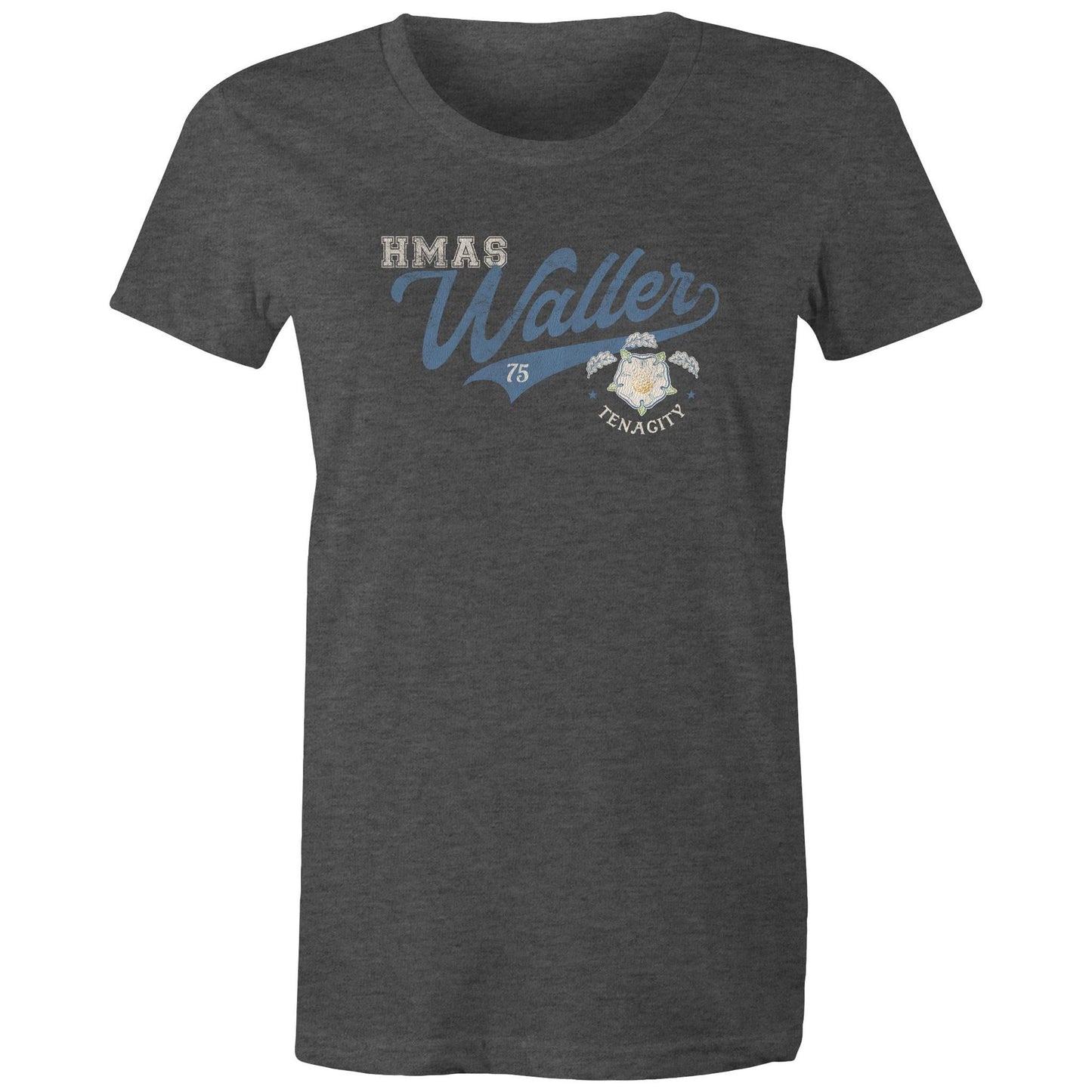 HMAS Waller SSG75 Women's T-shirt (style Bravo)