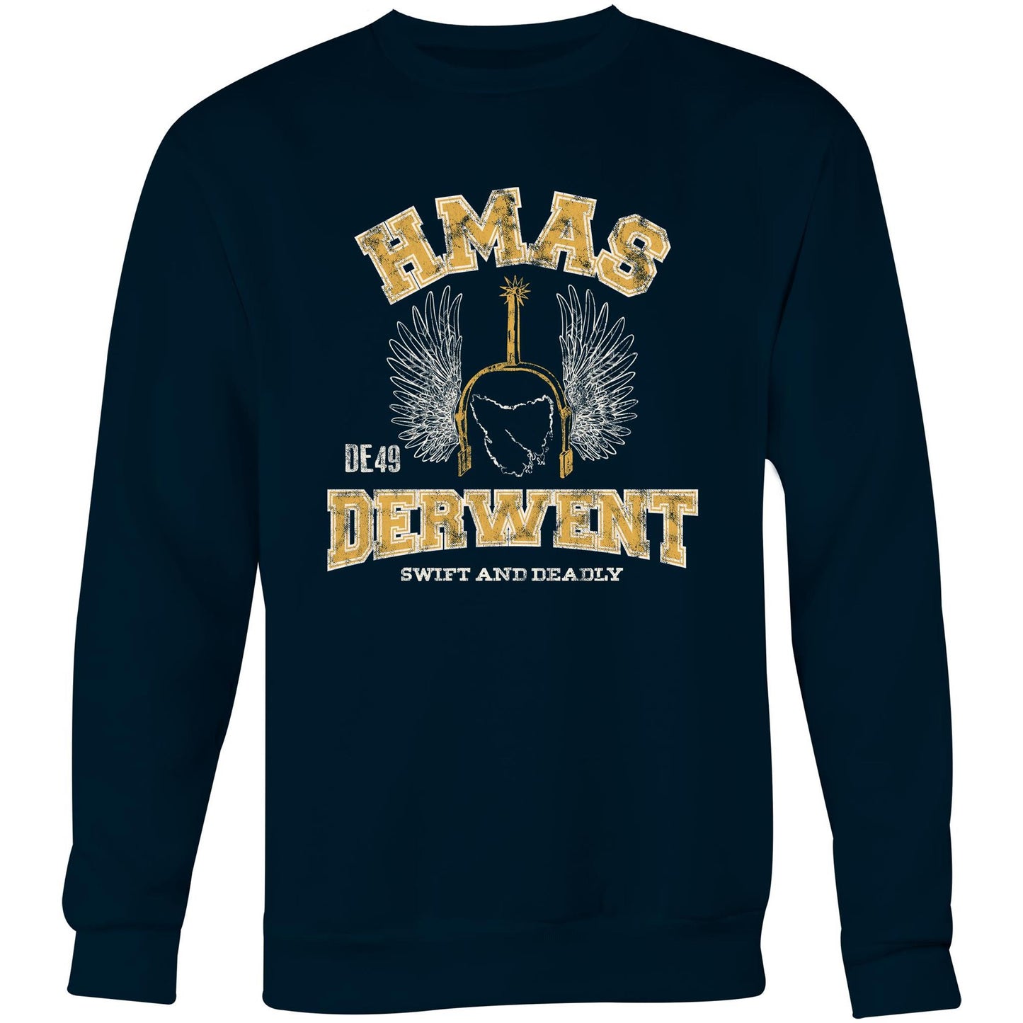 HMAS Derwent DE49 Men's Jumper (style Alpha)