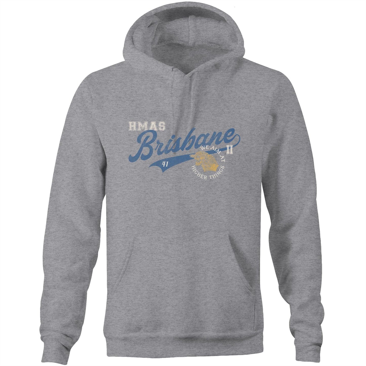 HMAS Brisbane (II) DDG41 Men's Hoodie (style Bravo)