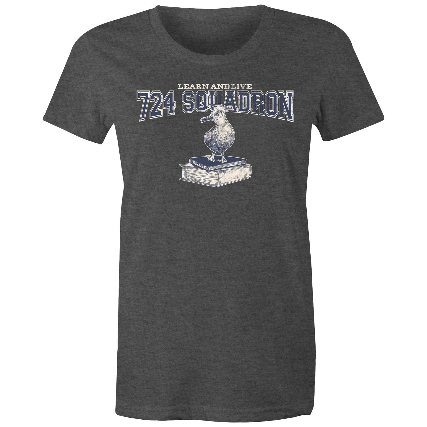 724 Squadron Women's T-shirt (style Alpha, blue)