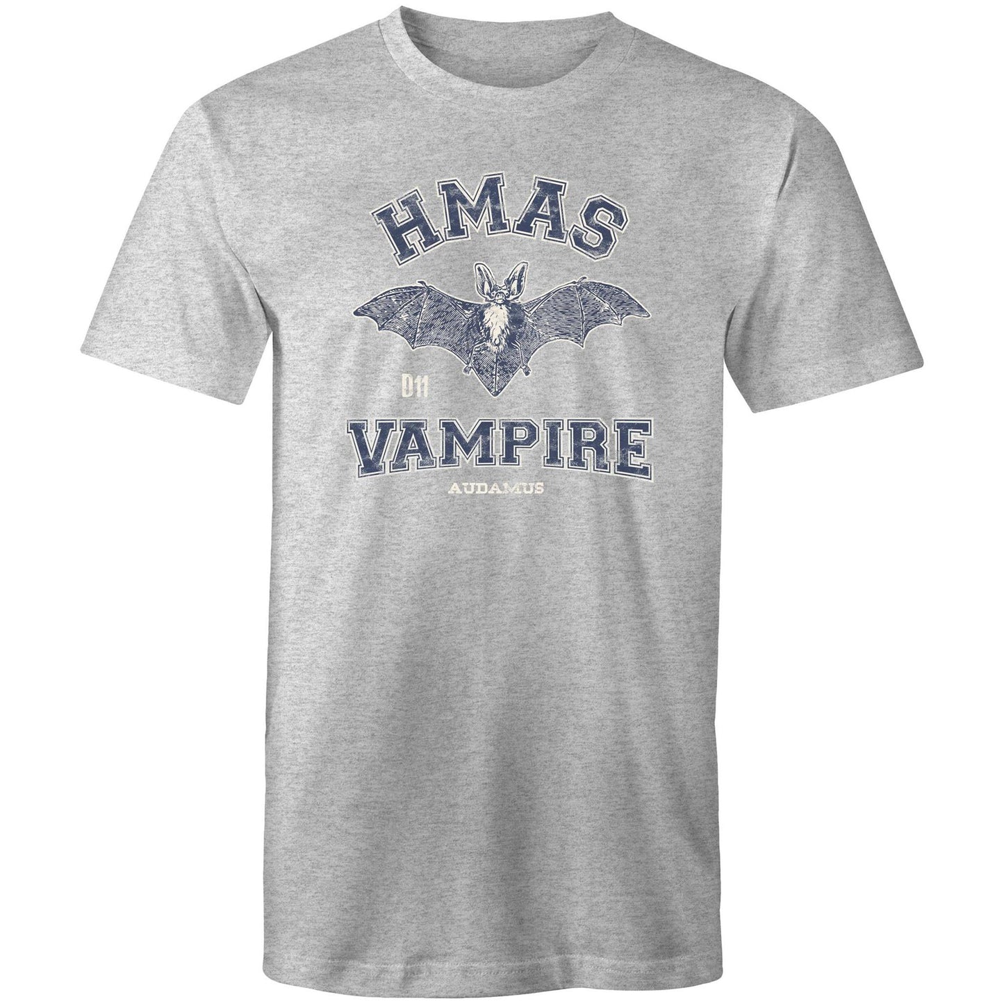HMAS Vampire D11 Men's T-shirt (style Alpha, blue)