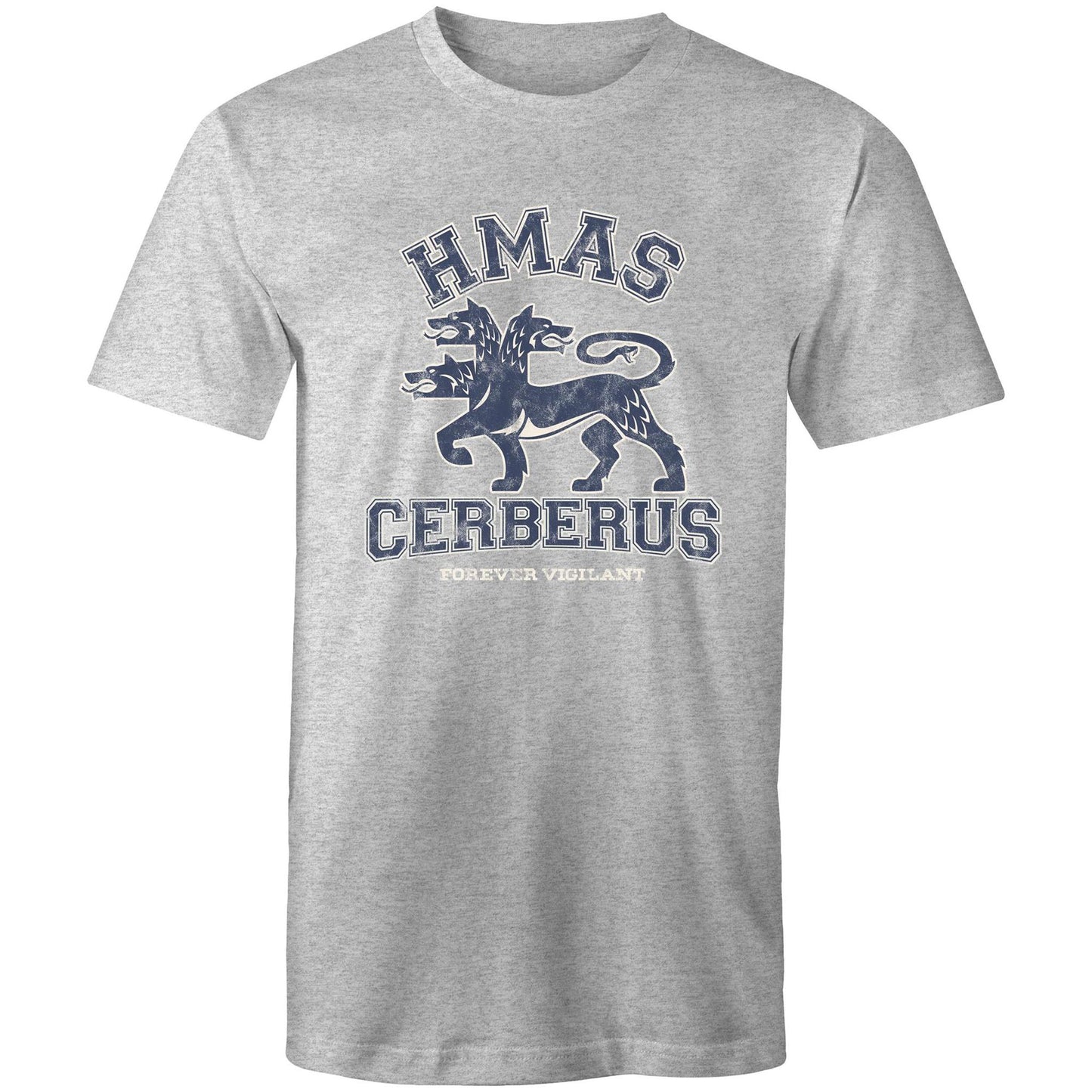 HMAS Cerberus Men's T-shirt (style Alpha, blue)